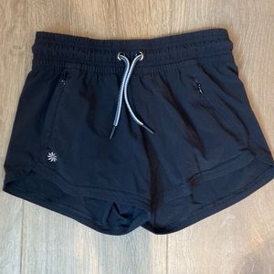 Athleta girl black shorts
